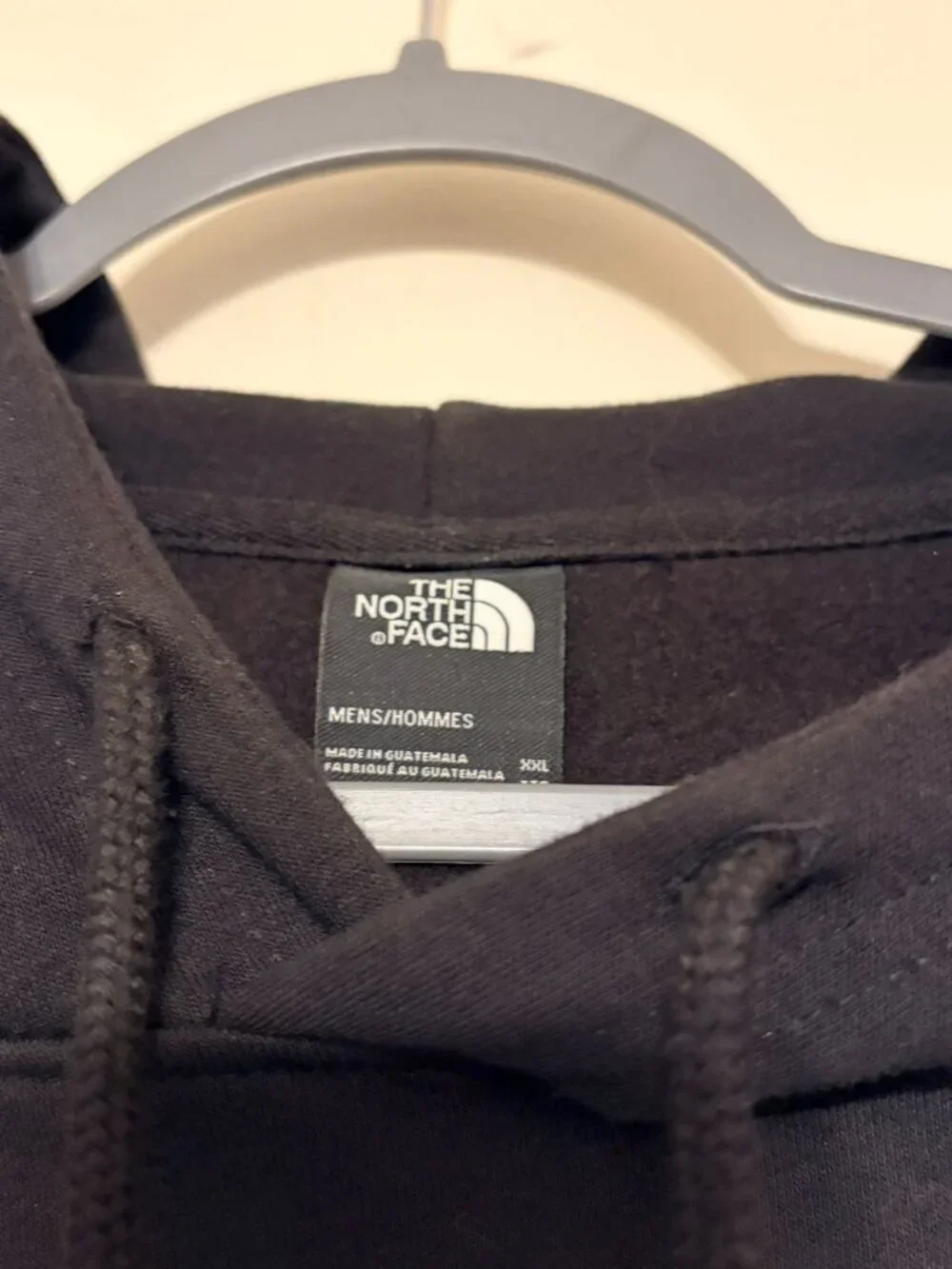Men's The North Face Black Pride Pullover Hoodie Sweatshirt Size 2XL XXL